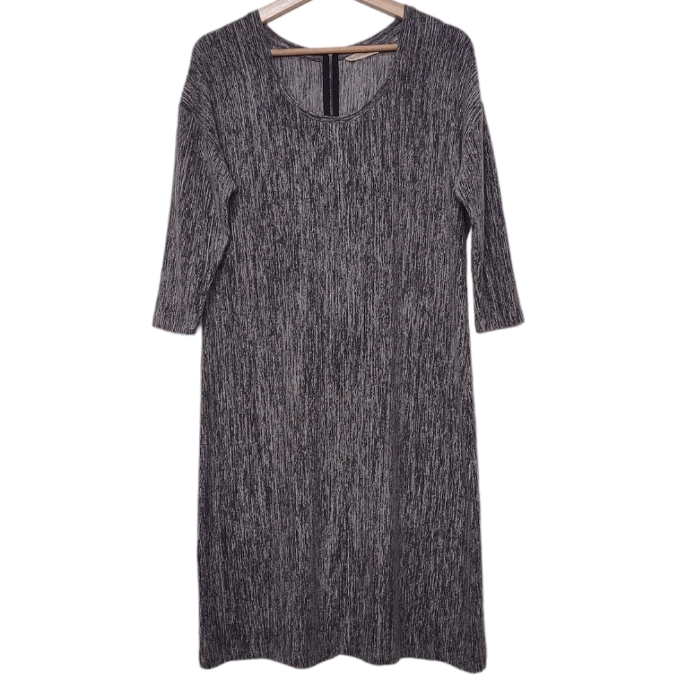Soft Surroundings Marled Knit Shift Dress